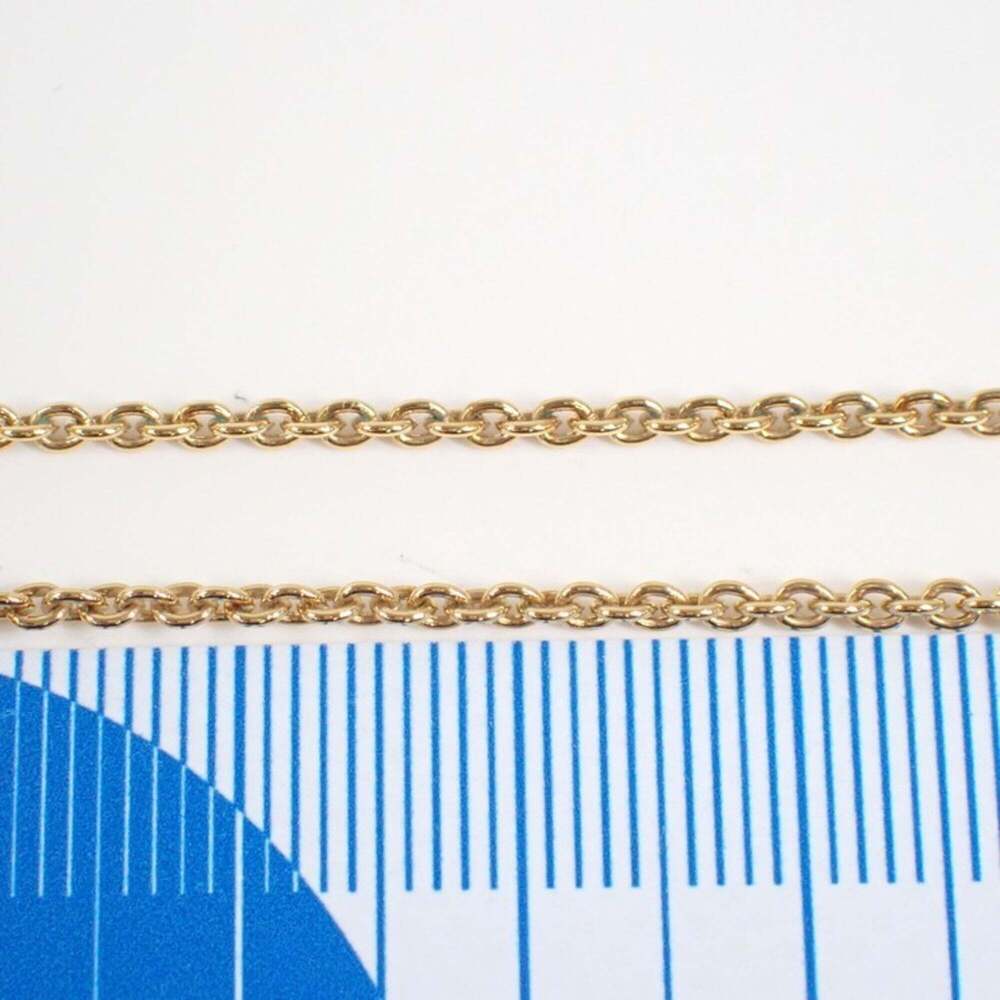 LOUIS VUITTON Gold Necklace - Picture 4 of 6